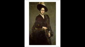 Portrait of Madame Jean-Paul Casimir-Perier in a Feather Hat