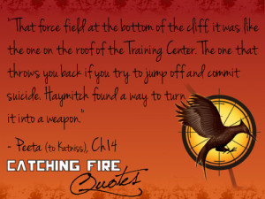 Catching Fire quotes - the-hunger-games Fan Art