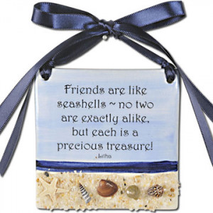 friends are like seashells