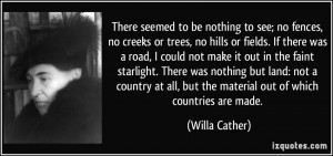 More Willa Cather Quotes
