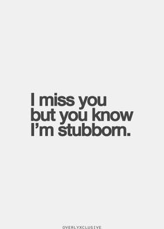 stubborn More