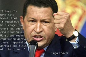 President of Venezuela Hugo Chavez