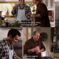 Jay Pritchett and Phil Dunphy Modern Family Tv show Funny quotes More