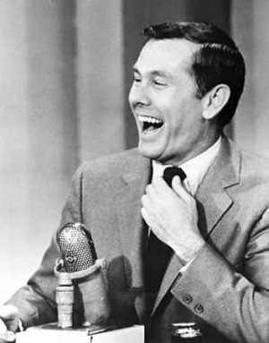 Comedian Johnny Carson, the king of U.S. late-night television as host ...
