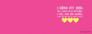 You Dad Quotes For Facebook ~ I miss my dad. but i know he is watching ...