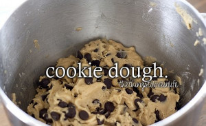 cookie dough, cookies
