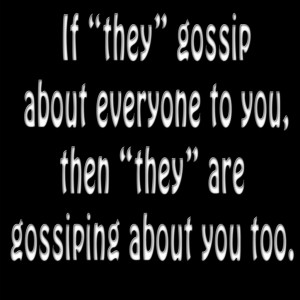 Stop Gossiping Quotes