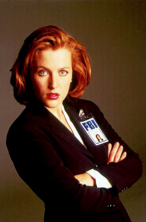 Special Agent Dana Scully on The X-Files [Female Protagonists on SF TV ...