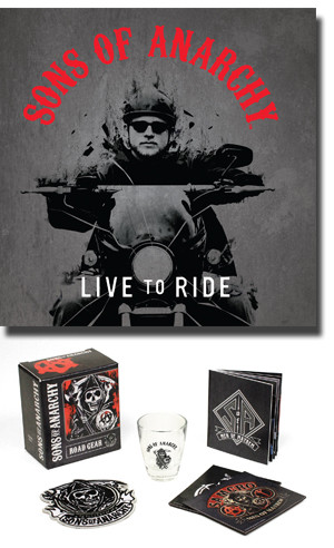 ... sons of anarchy live to ride book along with some cool sons of anarchy