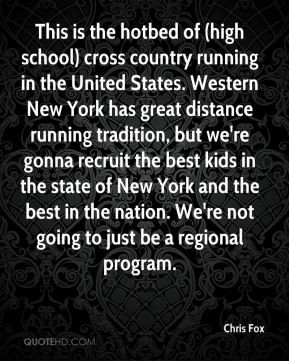 cross country running in the United States. Western New York has great ...