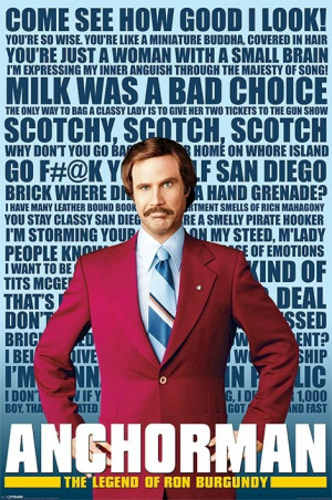Will Ferrell Anchorman Quotes 2004 adam mckay - will ferrell