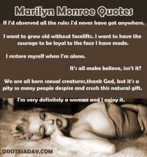 Marilyn Monroe Quotes (15 Pics)