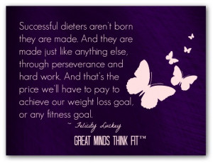 Weight Loss Goals Quote