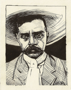 Emiliano Zapata by Myrinihanna