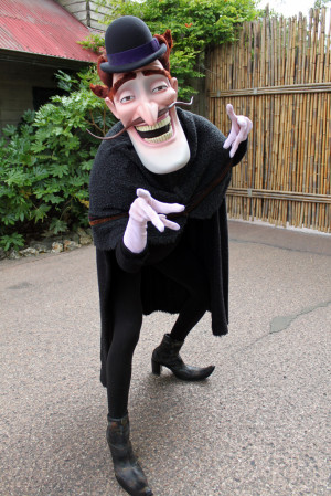 Bowler Hat Guy at one of the Disney Parks