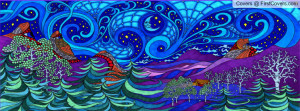 Psychedelic Peter Max Profile Facebook Covers