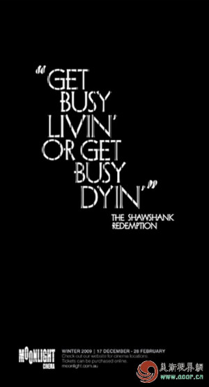 电影海报欣赏：美妙的文字排版艺术