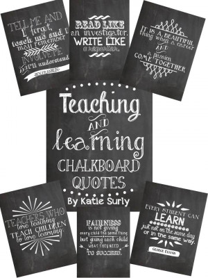 Chalkboard Quotes- Free Download!