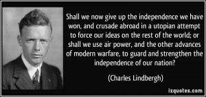 More Charles Lindbergh Quotes