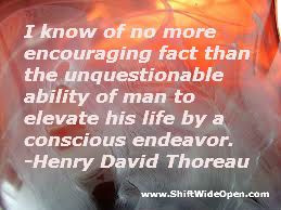Henry David Thoreau endeavor