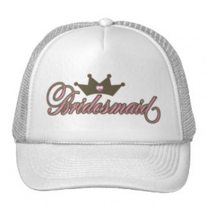 Bridesmaid Pink and brown Tiara hat