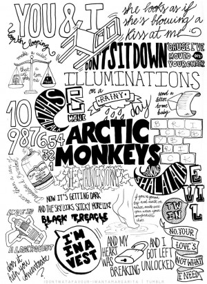 Arctic Monkeys Suck It And See Lyrics Compilation by immbc