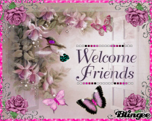 welcome friends tags welcome friends greeting hello