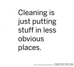 funny cleaning your room quote