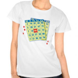 Bingo Card - Play To Win - Good Luck Charms Tee Shirt