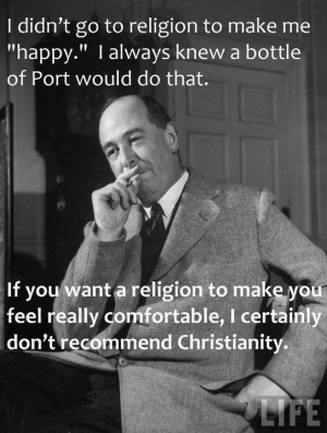 Great quote from C.S. Lewis.