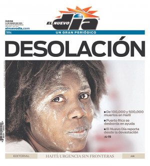reached out to the community. Libération featured quotes from Haiti ...