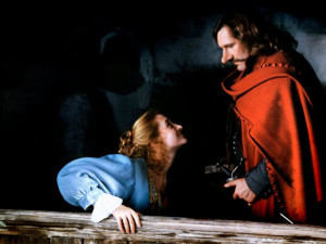 ... of Gérard Depardieu and Anne Brochet in Cyrano de Bergerac (1990