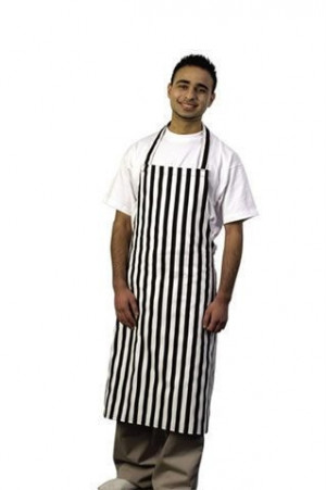 cotton-black-and-white-stripe-chefs-kitchen-apron-or-waiter-s-apron