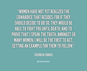 Quotes by Veronica Franco