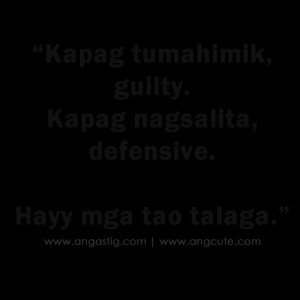 Tao talga.fw Inggit Quotes Tagalog