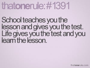 funny quotes about school tests school days funny quotes funny ...