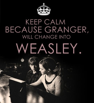 ... , hermione granger, love, quote, rony weasley, rupert grint, text