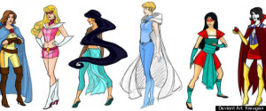 Disney Princess Superheroes: Illustration Shows Awesome New Take On ...
