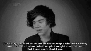 Harry Styles Black and White depression sad 1D posted depression gif