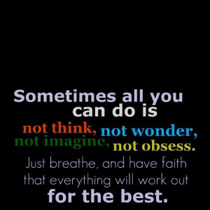 God is in control...