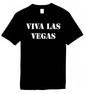 Mens Funny T-Shirts Size L (VIVA LAS VEGAS) Humorous Slogans Comical ...