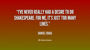 Daniel Craig Quotes