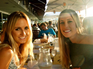 This Photo Myself And Alana Blanchard Dinner With About