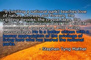 National Parks quote