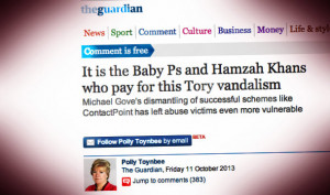 More disgusting headlines from the Guardian on 14:56 - Oct 11 with ...
