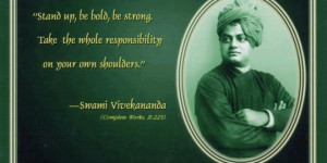 Home > Quotes > Motivational Quote on Taking Responsibility By Swami ...