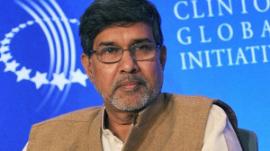 ... Kailash Satyarthi is sharing the Nobel Peace Prize with Malala