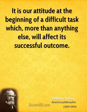 quote about life by william james