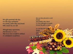 Meaning Thanksgiving Prayer