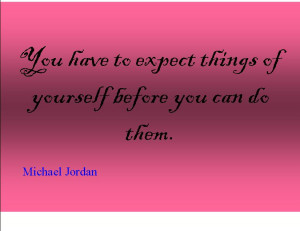 Quote of the Day : Michael Jordan